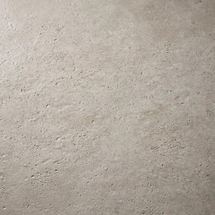 Concrete-look matte porcelain floor tile in warm grey for modern homes in Pakistan